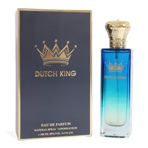 Dutch King Eau De Parfum Natural Spray Cologne for Men 100ml/3.4fl.oz. - Fragrance for Men