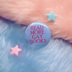 Read More Gay Books Button Badge, Cute Badge for Clothes & Hat & Backpack Decor, Fashion Accessories for Men & Women