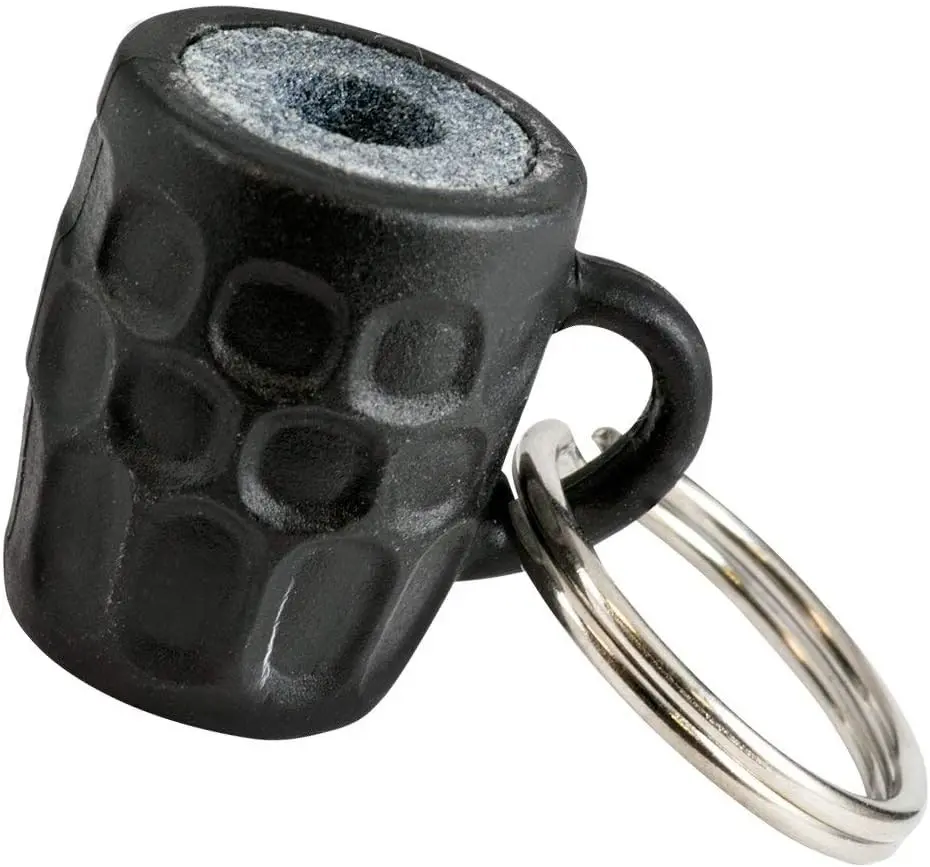 Designa Beer Glass Dart Sharpener Keychain