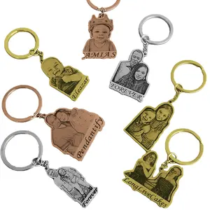 Custom Photo Engraved Keychain