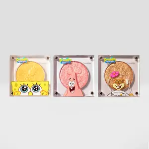 Beauty Creations x Spongebob "F.U.N" Single Eyeshadow Cosmetic Set, Shimmer Finish, Blend Easily for Radiant Makeup Looks
