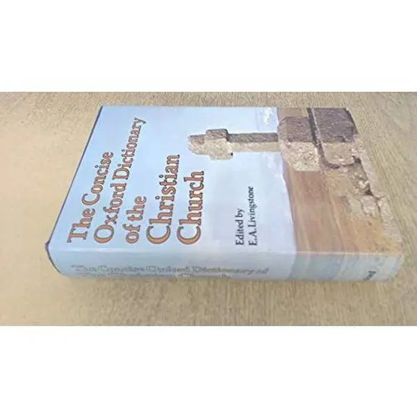 USED Book - The Concise Oxford Dictionary of the Christian Church (Hardcover) - english