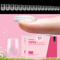 Extra Short Squaoval 16Sizes 512Pcs(Only Tips)