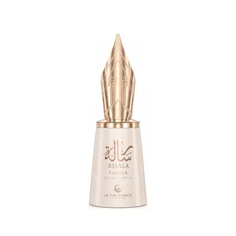 Risala Forever EDP Spray - 100ml Long-Lasting Spicy Gourmand Women's Fragrance, Buttercream Top Note, Vanilla Base, Coconut Scent, Ginger, Caramelized Sugar, Cinnamon Warmth, Musk, Aromatic Sweet Signature Scent
