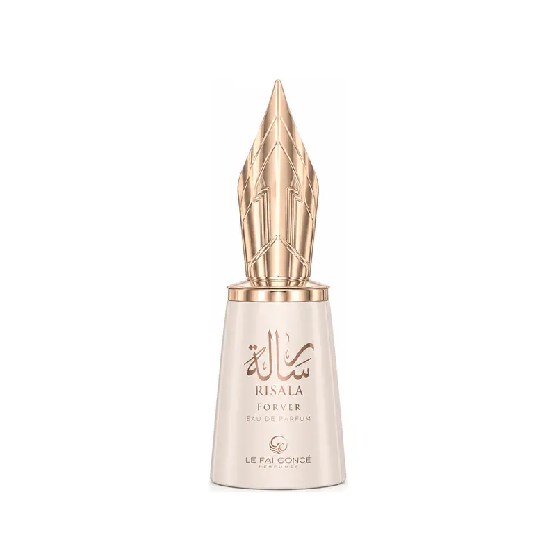 Risala Forever EDP Spray - 100ml Long-Lasting Spicy Gourmand Women's Fragrance, Buttercream Top Note, Vanilla Base, Coconut Scent, Ginger, Caramelized Sugar, Cinnamon Warmth, Musk, Aromatic Sweet Signature Scent
