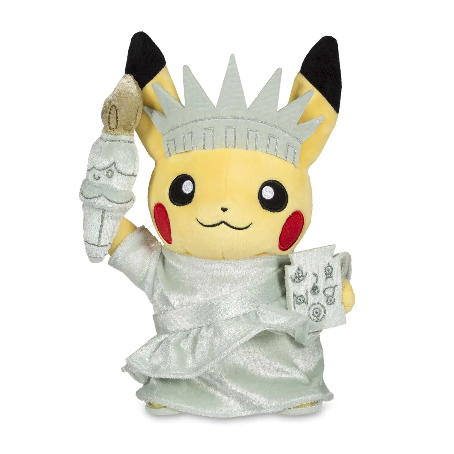 Pikachu Around the World: Liberty Pikachu Poké Plush - 8 ½ In.