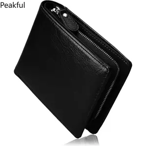RFID Blocking Men’s Wallet – Slim & Functional with  Credit Card Slots, Stylish and Practical for Work, Travel, and Everyday Use