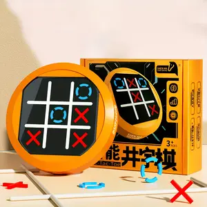 Electronic Tic Tac Toe Game, 4 In 1Handheld Puzzle Game Console.Portable Travel Games For Kids & AdultsAges 3+, Promoting Educational AndMemory Growth With BoardGames