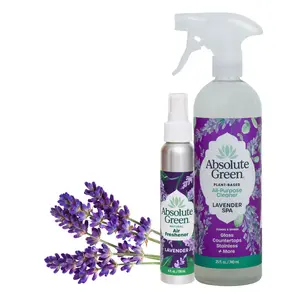 Lavender Spa Bundle: Lavender Spa Cleaner & Lavender Air Freshener