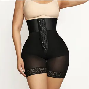 Fajas Colombianas Sculpting Shorts Butt Lifter for Women with Zipper Crotch Essential Womenswear