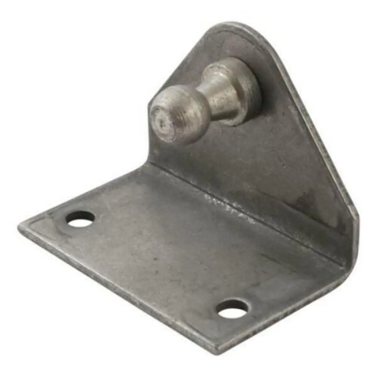 Attwood L-Shaped Stainless Steel Single Bracket - 90-Degree Angle, 10 mm Forward Ball, Ball Joint, Gas Spring Mount, Easy Setup & Storage, Distinct Functional Design, Easy Setup And Storage
