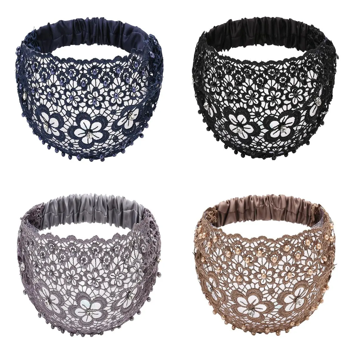 4Pcs （Blue+Black+Gray+Khaki）