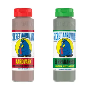 Secret Aardvark 2-pk Hot Sauce Habanero & Serrabanero 8oz