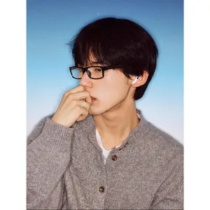 black square frame pure desire glasses for women Y2K Japanese style ultra-light tr90 myopia 2D internet celebrity flat glasses
