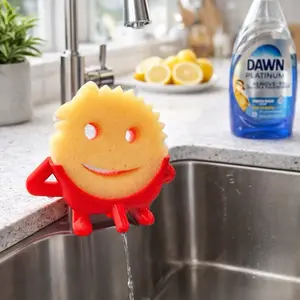 3D Printed Sponge Holder - Fun Drip Style