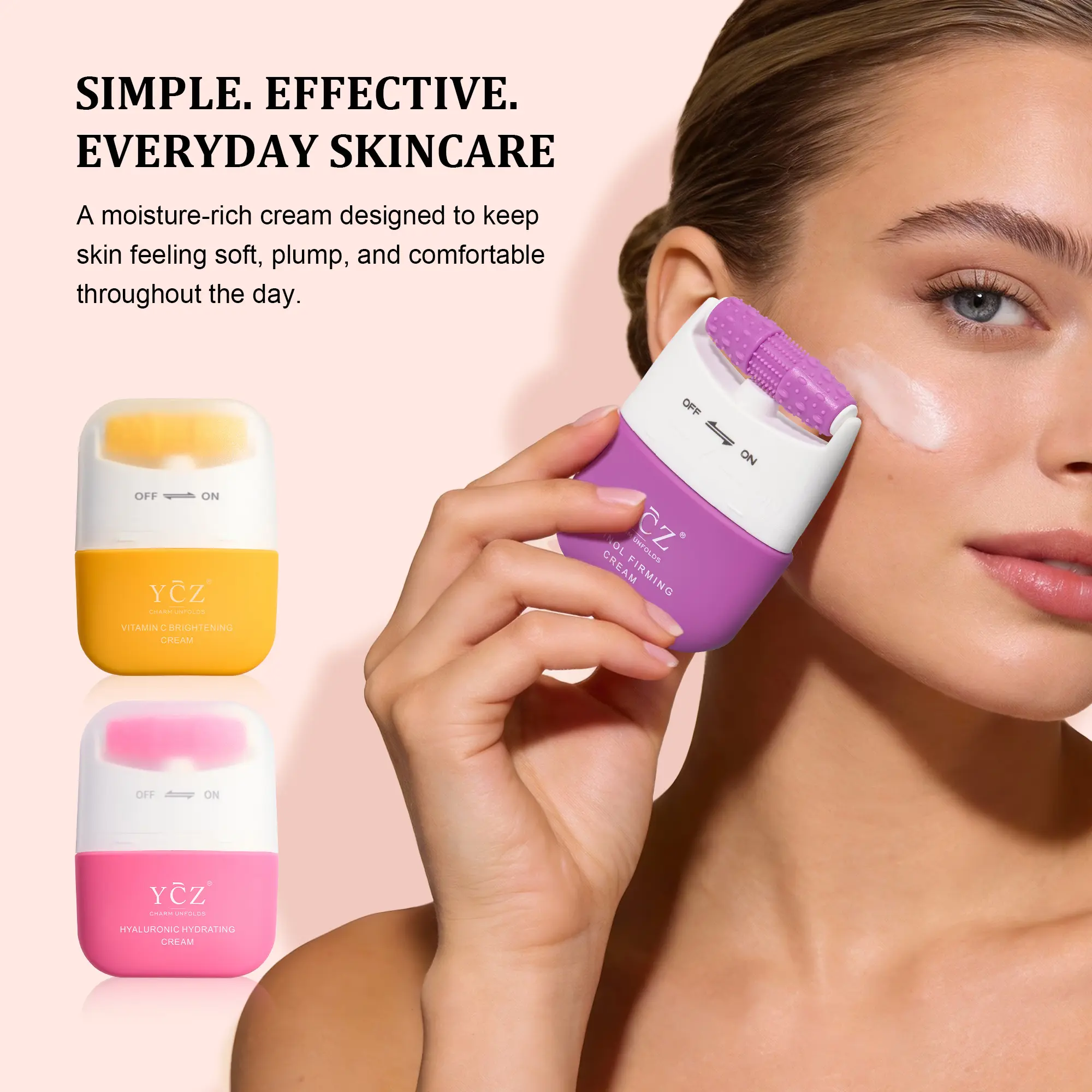 YCZ] Essential Facial Care Trio – Hyaluronic Acid, Retinol