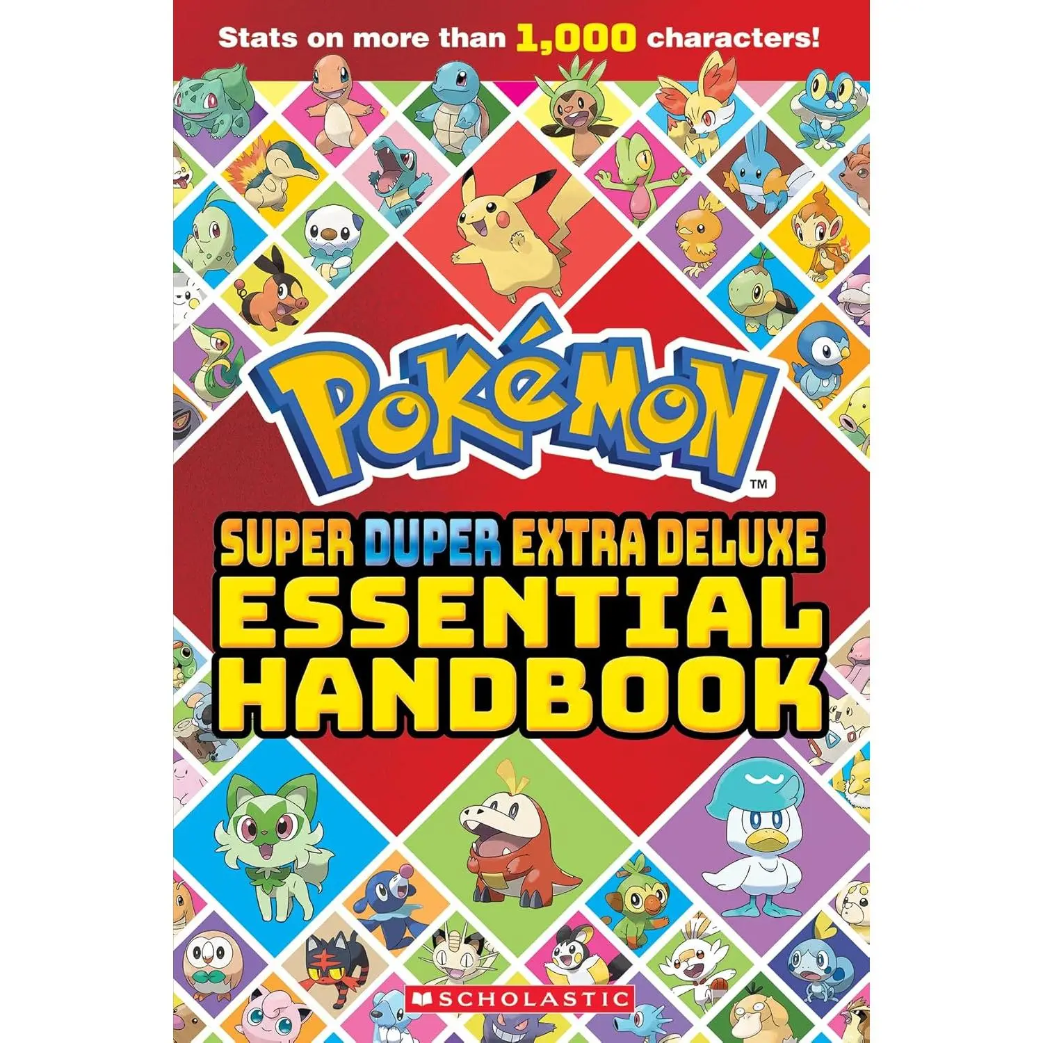 Scholastic Inc. Super Duper Extra Deluxe Essential Handbook - 640-Page Paperback Children's Literature & Art Book, Gifts for Kids, Kids Must Have
