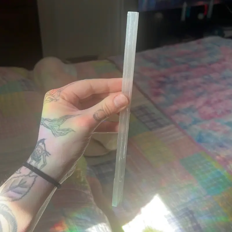 Selenite wand