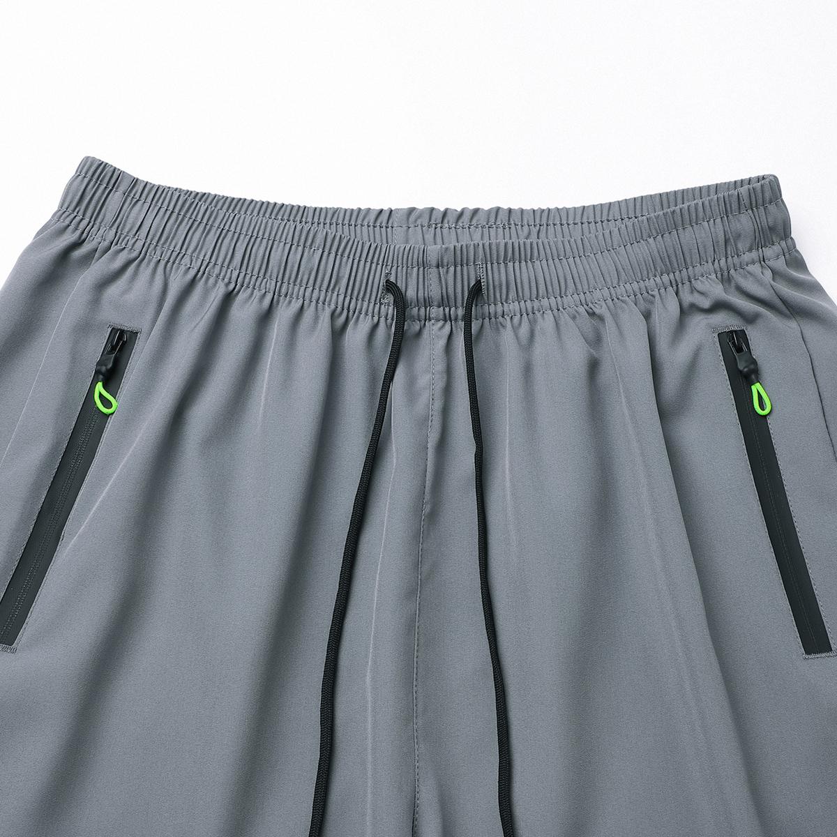 Men’s shorts featuring an adjustable drawstring waist and side pockets; suitable for basketball, running, the beach, and outdoor activities. Fitness gear with a regular fit that is comfortable and close-fitting,Quick-Dry   Set summer Casual Breathable