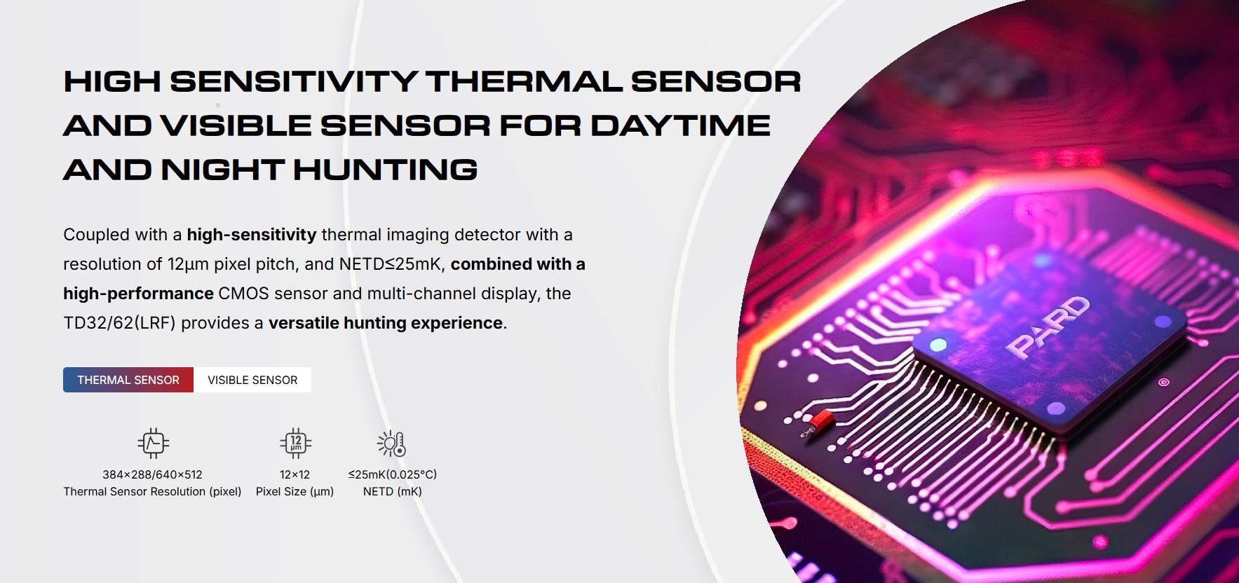 PARD TD32/62 Night Vision & Thermal imaging Multispectral Monocular