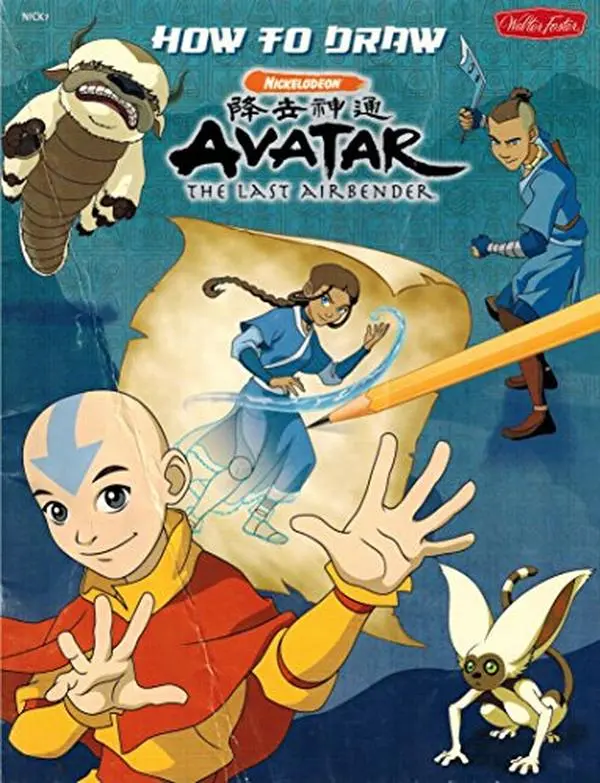 USED Book - How to Draw Nickelodeon Avatar: The Last Airbender (Paperback) - english