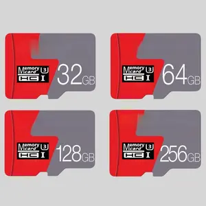 64GB  Micro SD Card, Class 10 U3 Memory Card with SD Adapter, Camera Accessories for Smartphone, Camera, Laptop, PC, Gifts for Boyfriend, Phone Accessories, Office Accessories