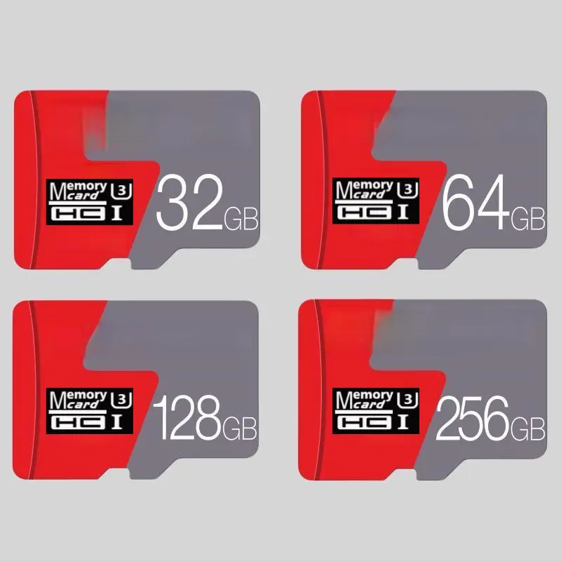 Micro SD Card (32GB/64GB/128GB/256GB) Class 10 U3 Certified Flash Storage Expansion Card with SD Adapter, Camera/Office Accessories for Smartphones & Cameras, Gifts for Boyfriends (Manufacturer Warranty Included) Flash Sd Card Microsdxc Card