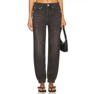 Rag & Bone rb Miramar Terry Jogger Pant Jeans in Faded Black