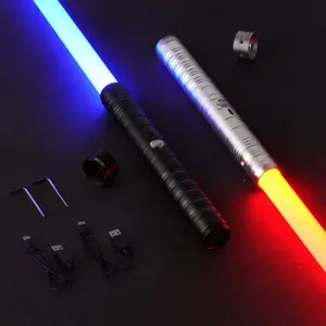VEVOR Lightsaber 2 Pack 7 RGB Colors Rechargeable Dueling Light Saber