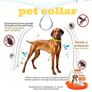Cat and dog deworming collar, flea and tick removal with buckle, pet deworming collar, Flea Collars