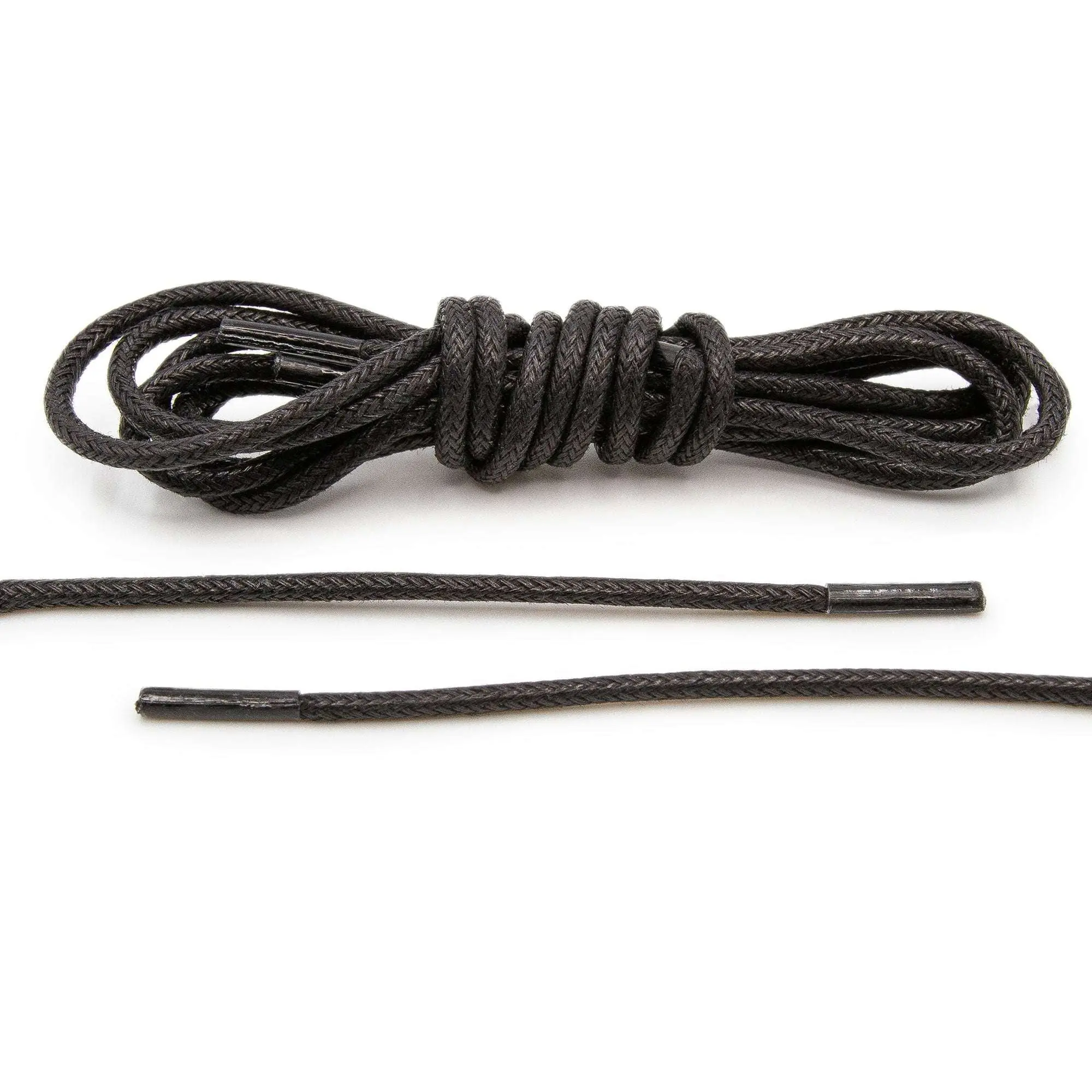 Black Waxed Dress Shoelaces Black Waxed Dress Shoelaces
