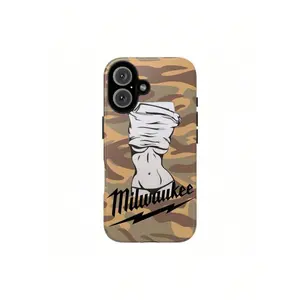 Milwaukee Tough Cases - Stylish Phone Case, Camo Design, Unique Gift For Men, , Durable Protection Phone Cases Phone Cover Hard Case Tough 2-Piece Phone CaseSuitable For IPhone 17 Air
