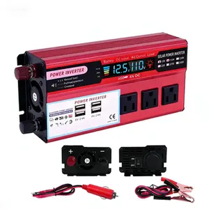 Multi‑Function Car Power Inverter with Cooling Fan for Emergency Travel and Daily Commute