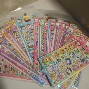 Chikawas Kawaii Cartoon Stickers 20 Sheets 400+ Pieces Cute Decorative Scrapbook DIY Journal Planner School Supplies Gift