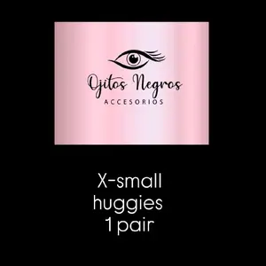 Ojitos Negros Accesorios High Quality Gold Plated Xsmall Huggies Earrings 1 Pair