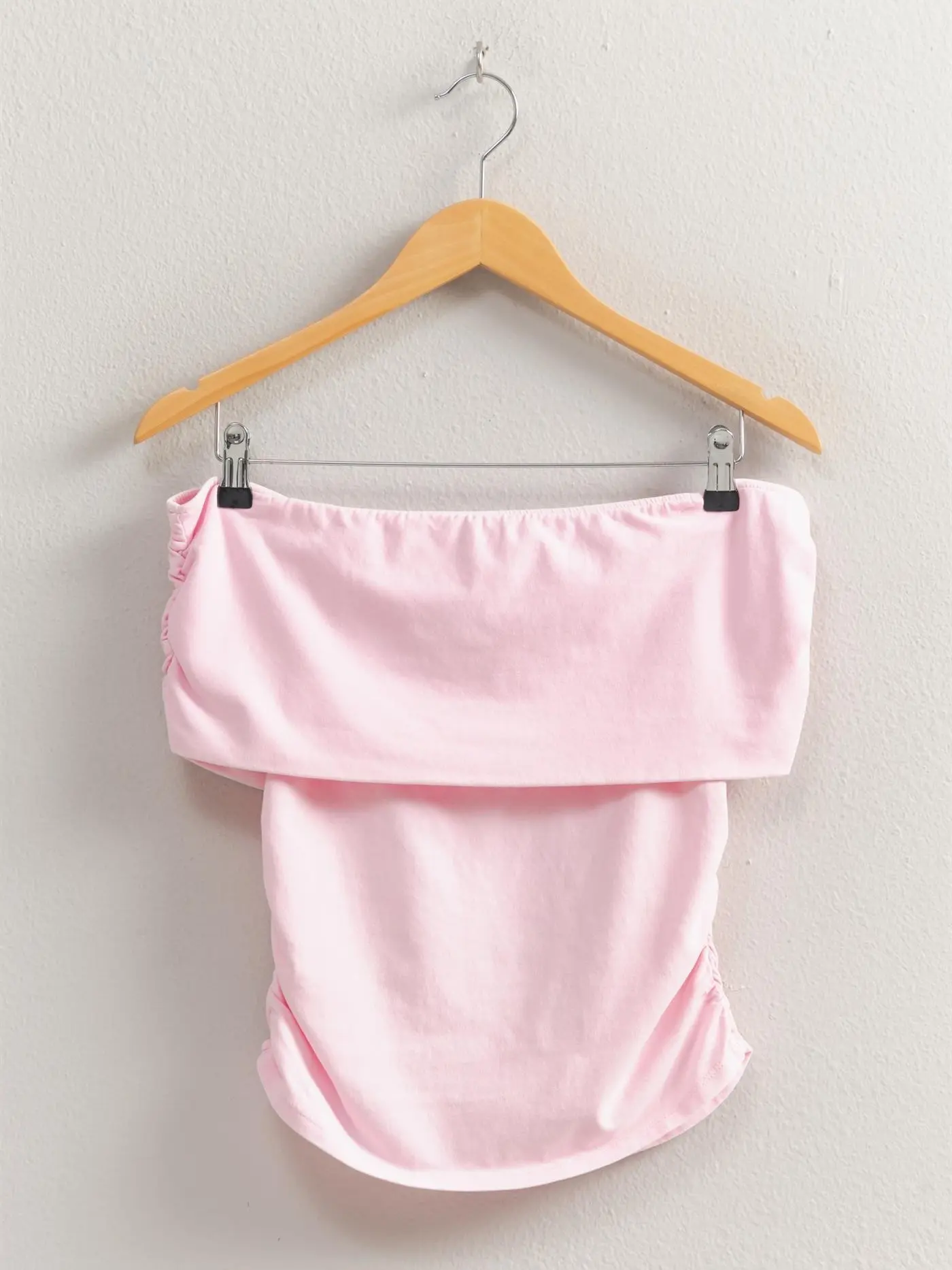 Riley Off The Shoulder Side Ruched Top