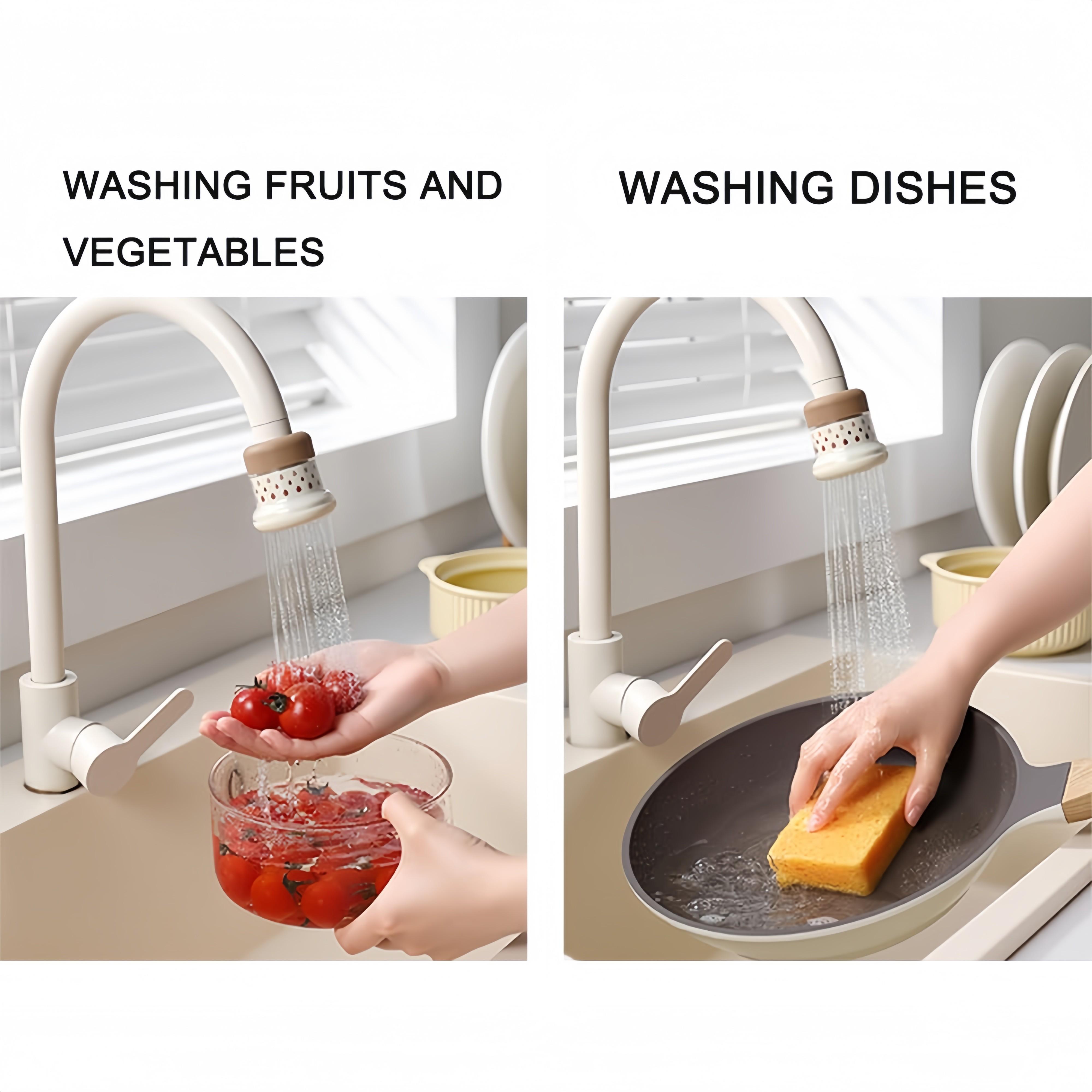 【BUY 1 GET 1 FREE】 Minimalist Fresh Water Tap Filter for Home Use — Multi-Layer Filtration Purifier Tap for Kitchen Vegetable Washing, Splash Guard