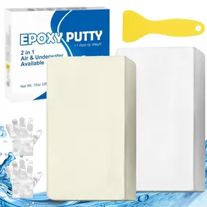 Epoxy Putty - 10oz Fast Repair Multipurpose Clay,  Adhesion Epoxy Filler Putty for Fixing Leaks, Cracks, Filling - 2 Part Epoxy Sculpt Clay for Bonding Metal, Tile, Ceramics, Plastic (White)