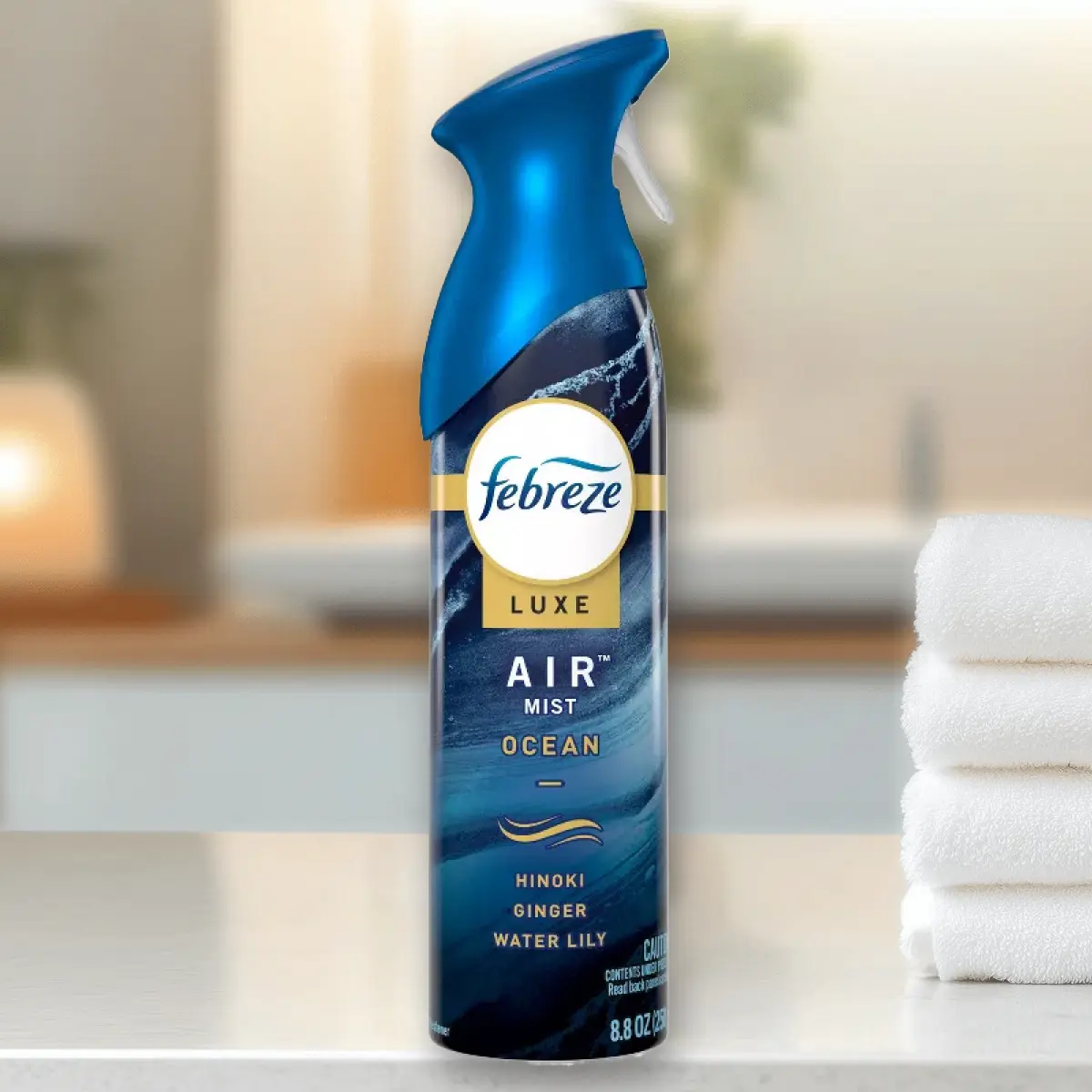 Febreze Air Freshener Ocean 8.8fl oz - Ocean Scent Air Freshener, 8.8fl oz, Odor-Fighting Spray, for Home Office, Long-Lasting Fragrance