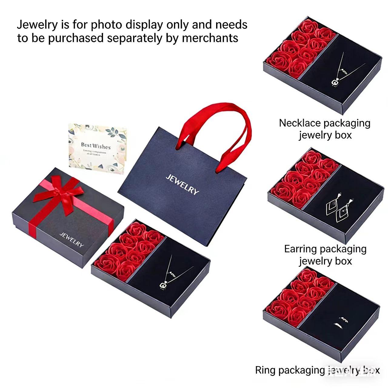 Romantic Rose Jewelry Gift Box | Perfect Gift for Couple