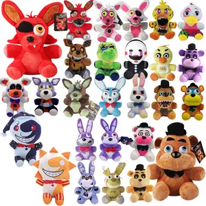 18cm Kawaii New F-naf Anime Plush Toy Cartoon Freddy Plush Doll Bear Sly Bunny Animal Fazbear Plush Toys Christmas gifts