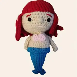 Mermaid Amigurumi Crochet Doll