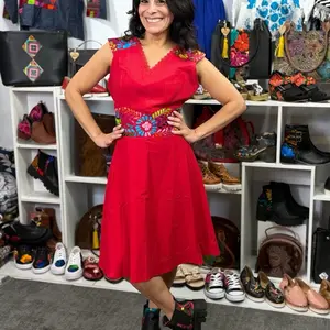 Vestidos de $59 - Handmade Embroidered Dresses in Oaxaca hand made in Mexico