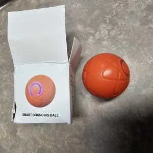 Customer photo from verified orange interactive dog ball review