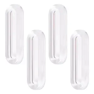 Sliding Door Handle No Drilling, Glass Door Adhesive Pull Handle, Transparent Invisible Sliding Door Cabinet Handle, Window Handle