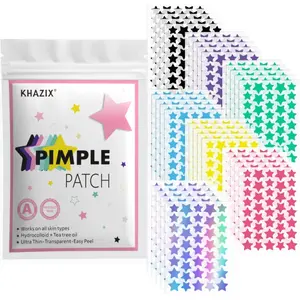 Alcohol-Free Hydrating Star-Shaped Patches, Gentle Non-Irritating Soothing Concealer Stickers, Acne Relief Facial Patch for All Skin Types