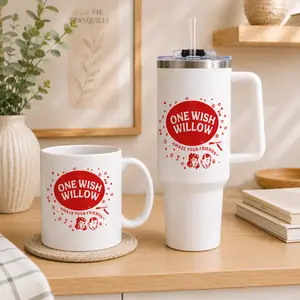 One Wish Willow Coffee Cup, Obsessiion 2026 Horror Movie Tumbler, The Perfect Tumbler For Fans, Best Gift For Holiday
