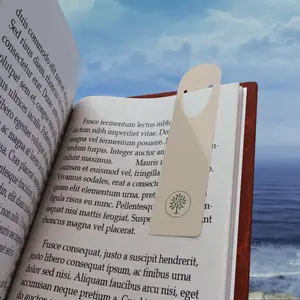 Premium Aluminum Bookmark