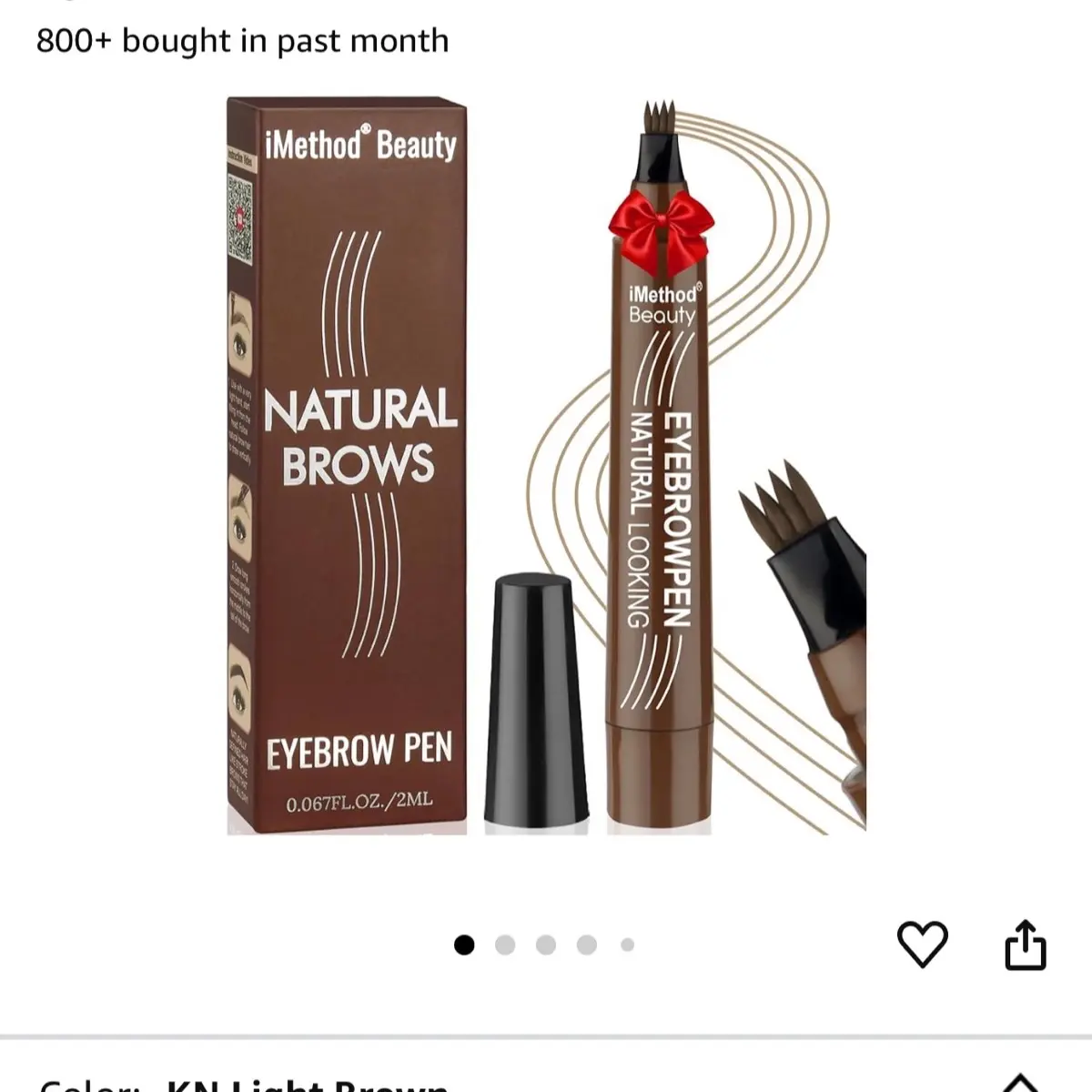 Natural Brows - Eyebrow Pencil for Perfectly Defined Eyebrows