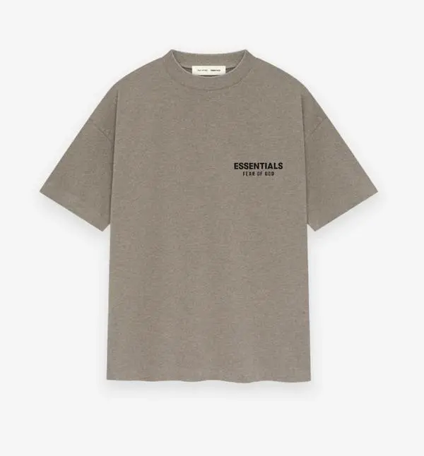(Over Size ) Fear of God Essentials Classic Short Sleeve Spring Summer Over Size (SS25)  Oversized Fit | Size Down Recommended